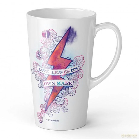 Kubek Latte Harry Potter 033 Harry Potter Biały