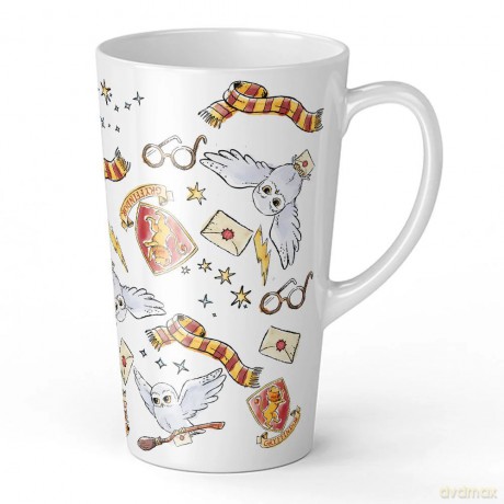 Kubek Latte Harry Potter 035 Harry Potter Biały