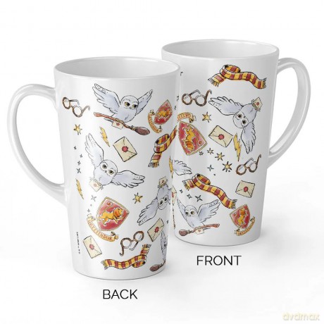 Kubek Latte Harry Potter 035 Harry Potter Biały