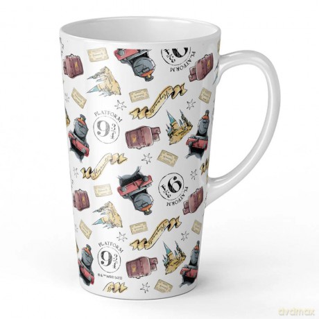 Kubek Latte Harry Potter 041 Harry Potter Biały