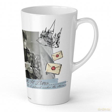 Kubek Latte Harry Potter 080 Harry Potter Biały