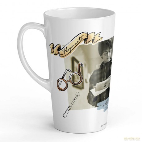 Kubek Latte Harry Potter 080 Harry Potter Biały