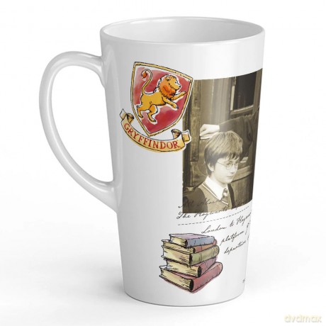 Kubek Latte Harry Potter 081 Harry Potter Biały