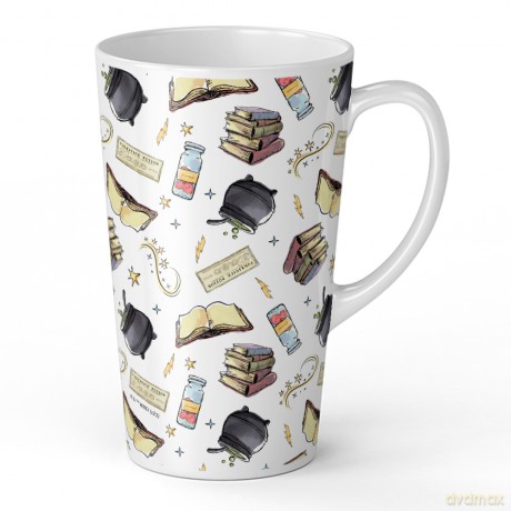 Kubek Latte Harry Potter 082 Harry Potter Biały