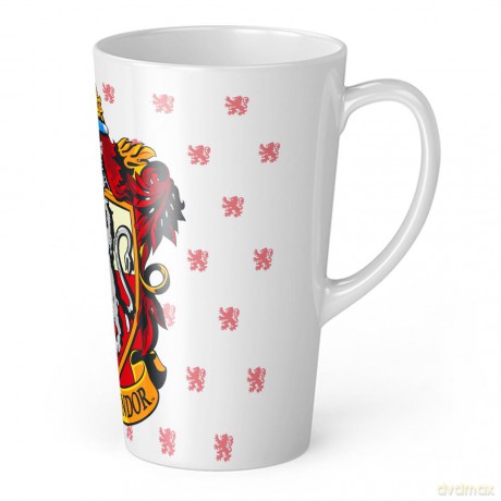 Kubek Latte Harry Potter 187 Harry Potter Biały
