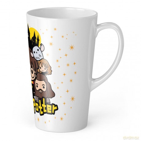 Kubek Latte Harry Potter 200 Harry Potter Biały