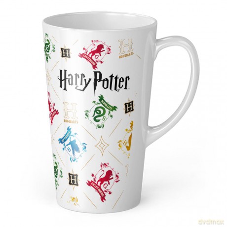 Kubek Latte Harry Potter 206 Harry Potter Biały