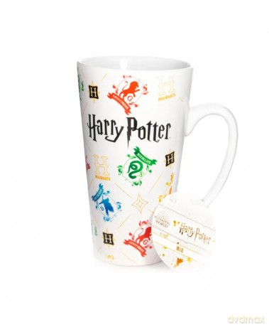 Kubek Latte Harry Potter 206 Harry Potter Biały