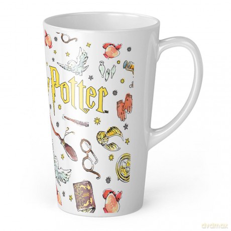 Kubek Latte Harry Potter 326 Harry Potter Biały