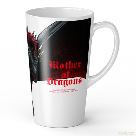 Kubek Latte Gra o Tron 041 Game of Thrones Biały