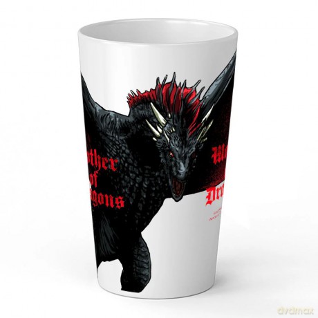 Kubek Latte Gra o Tron 041 Game of Thrones Biały