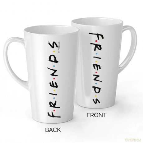 Kubek Latte Friends 003 Friends Biały
