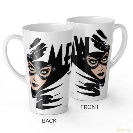 Kubek Latte Catwoman 002 DC Biały