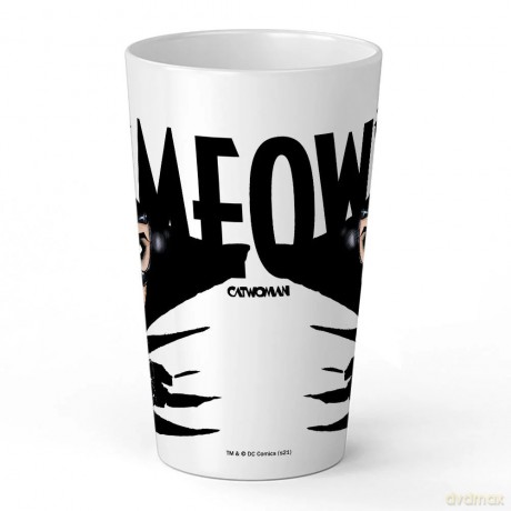 Kubek Latte Catwoman 002 DC Biały