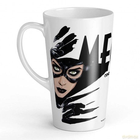 Kubek Latte Catwoman 002 DC Biały