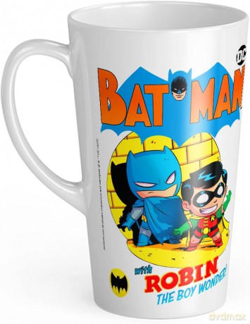 Kubek Latte Super Friends 101 DC Biały