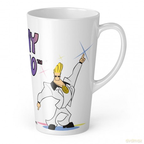 Kubek Latte Johnny Bravo 109 Cartoon Network Biały