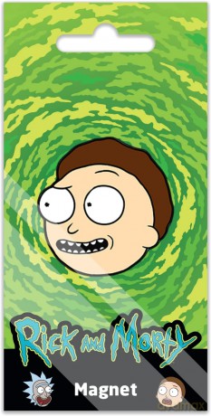 Magnes Rick i Morty 039 Rick and Morty Wielobarwny