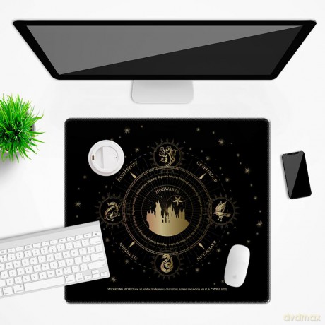 Mata na biurko 50x45 Harry Potter 005 Harry Potter Czarny