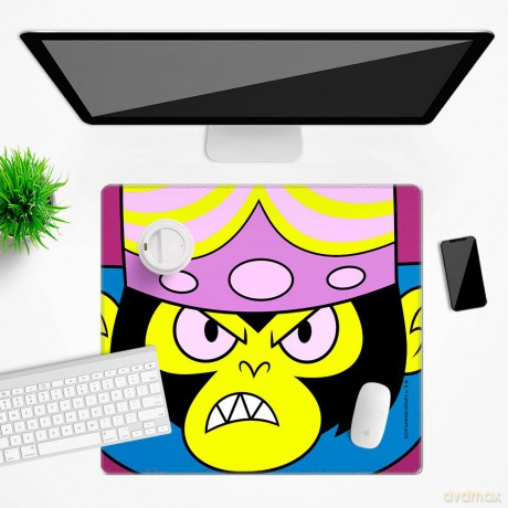 Mata na biurko 50x45 Atomówki 016 The Powerpuff Girls Wielobarwny