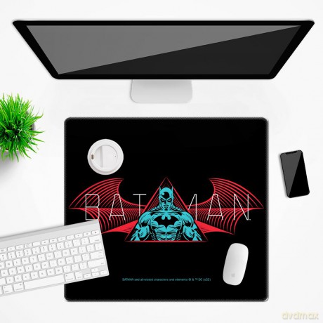 Mata na biurko 50x45 Batman 202 DC Czarny