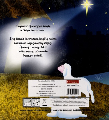 Cicha noc. Książeczka dźwiękowa [KSIĄŻKA]