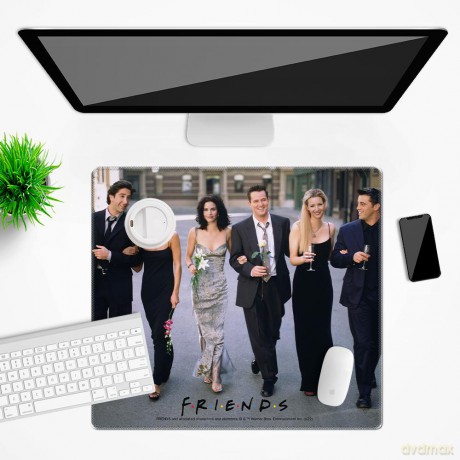 Mata na biurko 50x45 Friends 021 Friends Wielobarwny