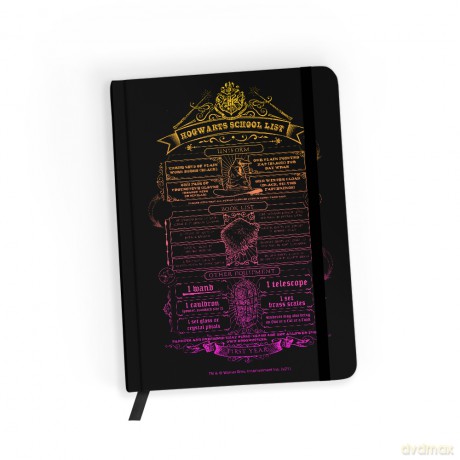 Notes w kratkę Harry Potter 030 Harry Potter Czarny