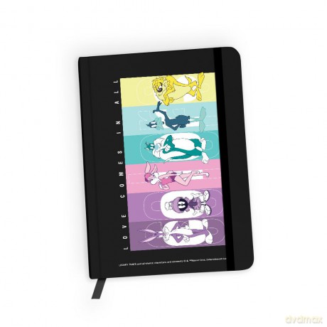 Notes w kratkę Looney Tunes 015 Looney Tunes Czarny
