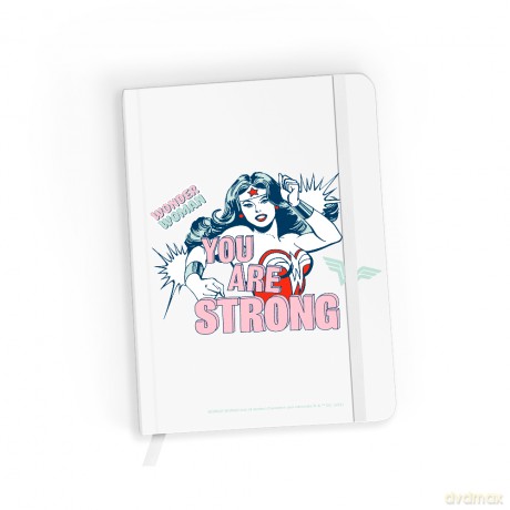 Notes w linię Wonder Woman 025 DC Biały