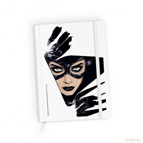 Notes w kratkę Catwoman 001 DC Biały