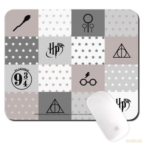 Podkładka pod mysz Harry Potter 231 Harry Potter Szary