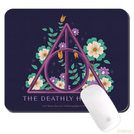 Podkładka pod mysz Insygnia Śmierci 001 Harry Potter Granatowy