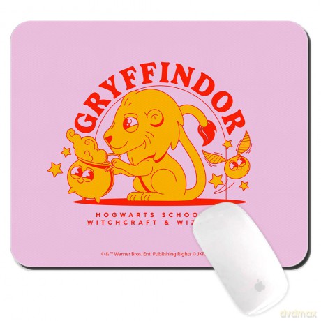 Podkładka pod mysz Gryffindor 003 Harry Potter Różowy
