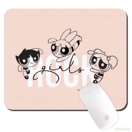 Podkładka pod mysz Atomówki 039 The Powerpuff Girls Beżowy