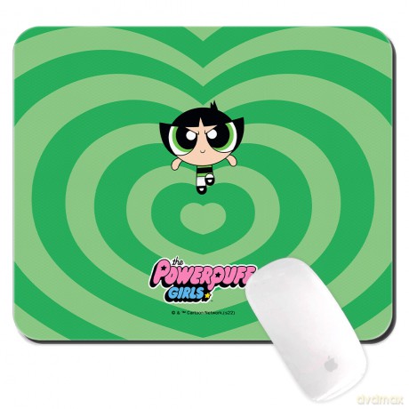 Podkładka pod mysz Atomówki 006 The Powerpuff Girls Zielony