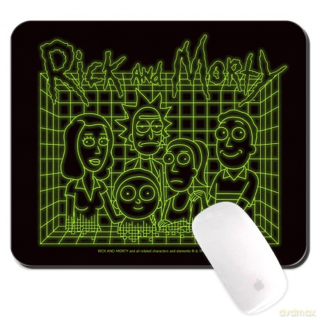 Podkładka pod mysz Rick i Morty 027 Rick and Morty Czarny