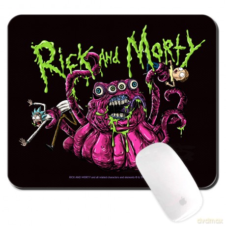Podkładka pod mysz Rick i Morty 036 Rick and Morty Czarny
