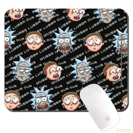 Podkładka pod mysz Rick i Morty 002 Rick and Morty Czarny