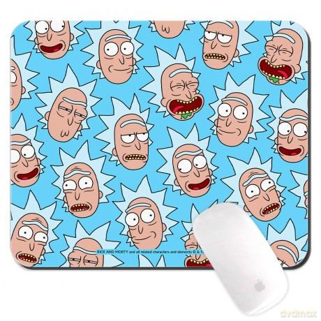 Podkładka pod mysz Rick i Morty 015 Rick and Morty Niebieski