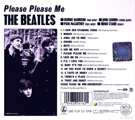 The Beatles: Please Please Me (Remastered) [CD]