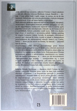 Cioran. Portret radykalnego sceptyka - Bernd Mattheus [KSIĄŻKA]