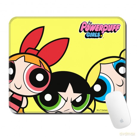 Podkładka pod mysz 32x27 Atomówki 015 The Powerpuff Girls Żółty