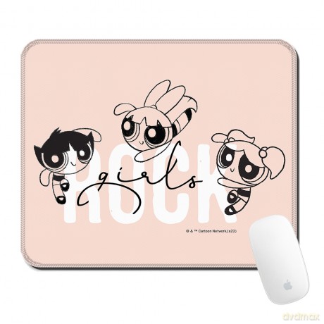 Podkładka pod mysz 32x27 Atomówki 039 The Powerpuff Girls Beżowy