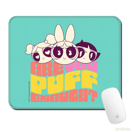 Podkładka pod mysz 32x27 Atomówki 043 The Powerpuff Girls Miętowy