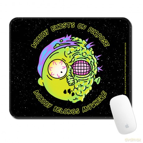 Podkładka pod mysz 32x27 Rick i Morty 010 Rick and Morty Czarny