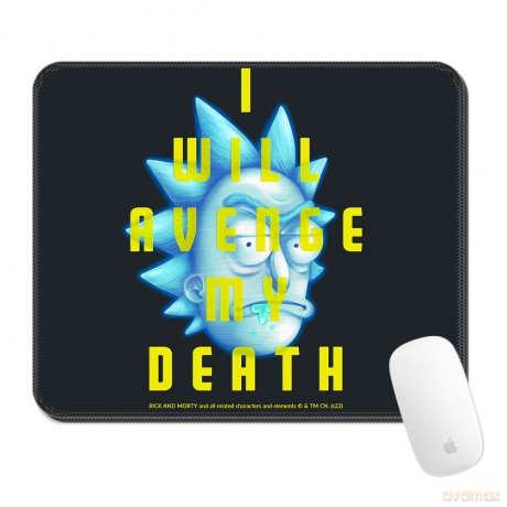 Podkładka pod mysz 32x27 Rick i Morty 033 Rick and Morty Czarny