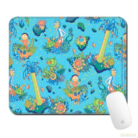 Podkładka pod mysz 32x27 Rick i Morty 020 Rick and Morty Niebieski
