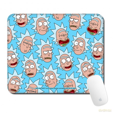 Podkładka pod mysz 32x27 Rick i Morty 015 Rick and Morty Niebieski