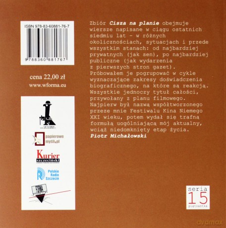 Cisza na planie - Piotr Michałowski [KSIĄŻKA]